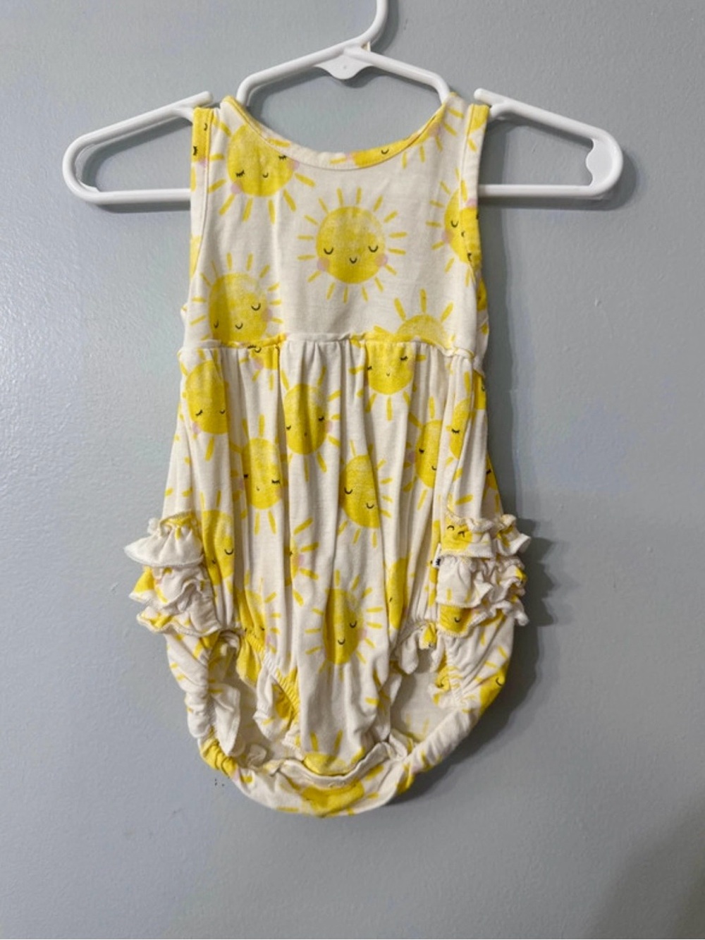 Little sleepies Sunshine Bamboo Baby One-Piece Romper